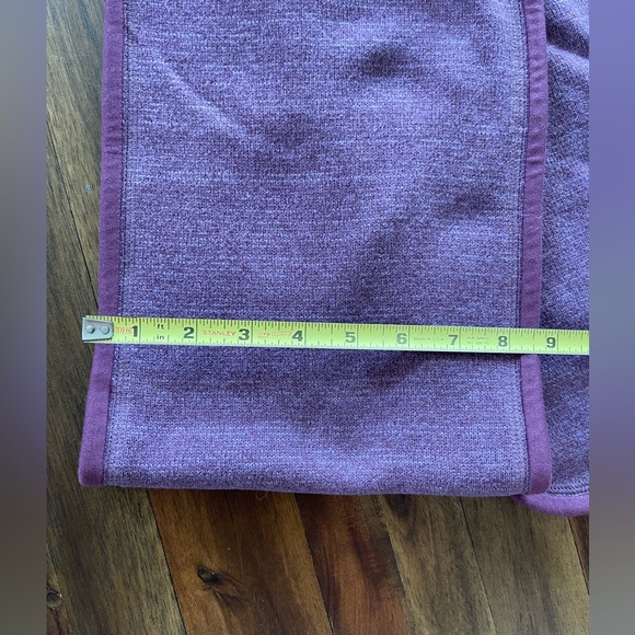 Patagonia better sweater purple fleece scarf - Picture 7 of 8